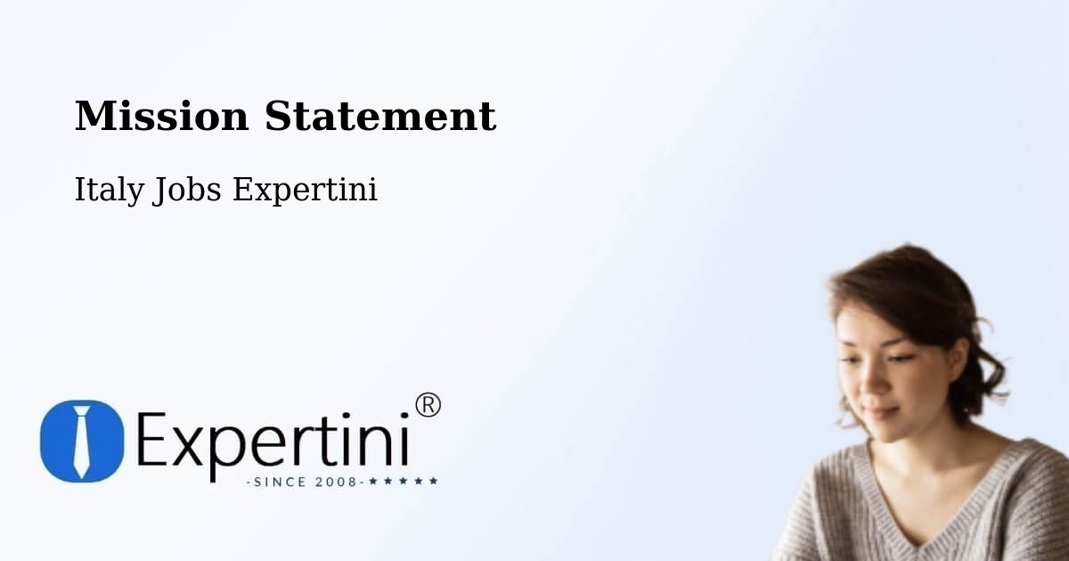 Mission Statement - Italy Jobs Expertini